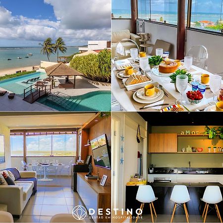 Cobertura Em Barra Bali, Exclusiva Pe Na Areia, Luxo E Vista Deslumbrante - Destino Bsm 402 Apartment Barra de São Miguel Exterior foto