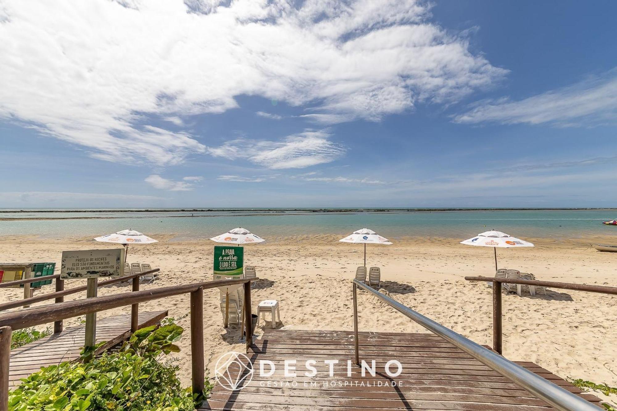 Cobertura Em Barra Bali, Exclusiva Pe Na Areia, Luxo E Vista Deslumbrante - Destino Bsm 402 Apartment Barra de São Miguel Exterior foto