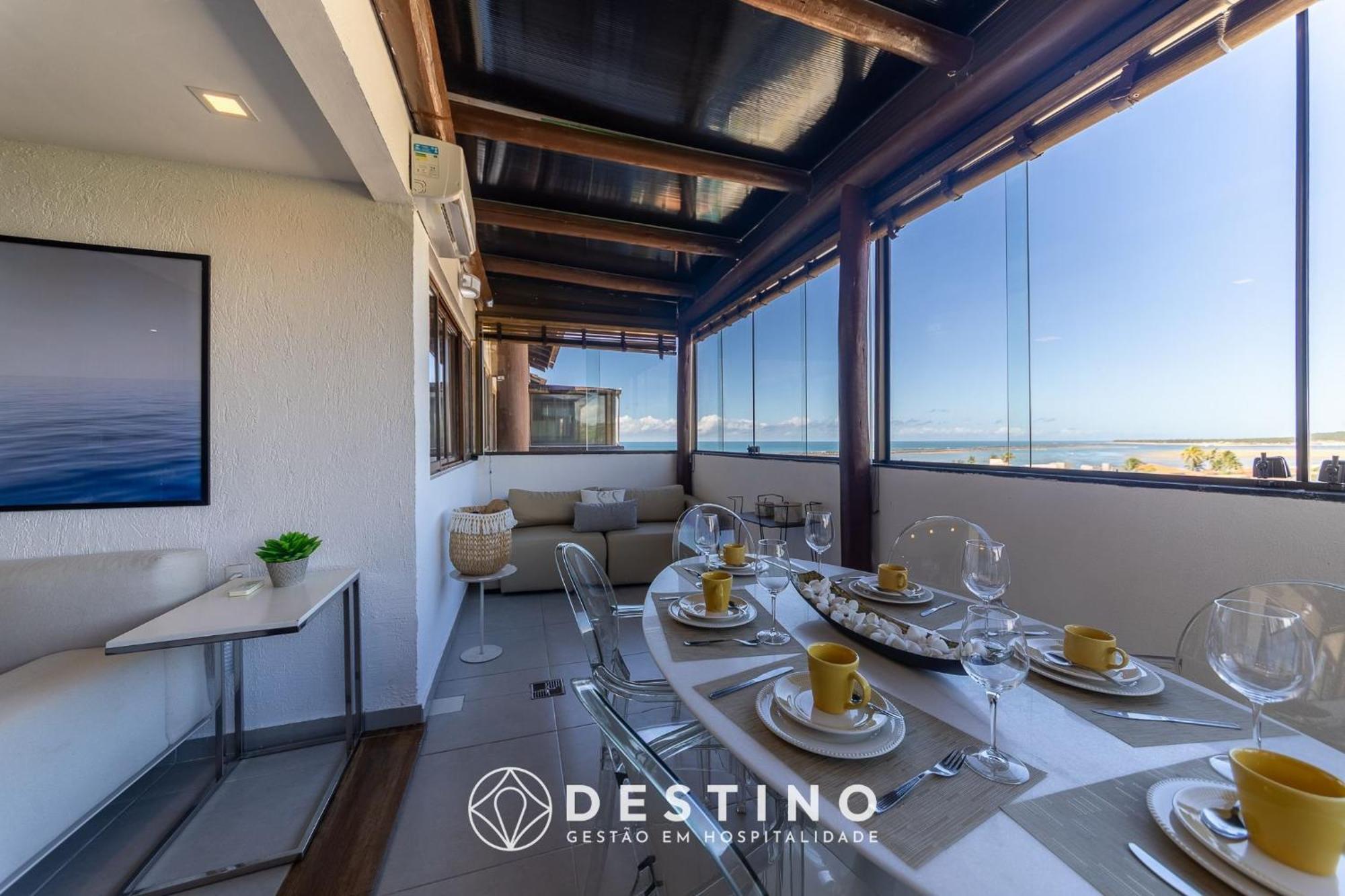 Cobertura Em Barra Bali, Exclusiva Pe Na Areia, Luxo E Vista Deslumbrante - Destino Bsm 402 Apartment Barra de São Miguel Exterior foto