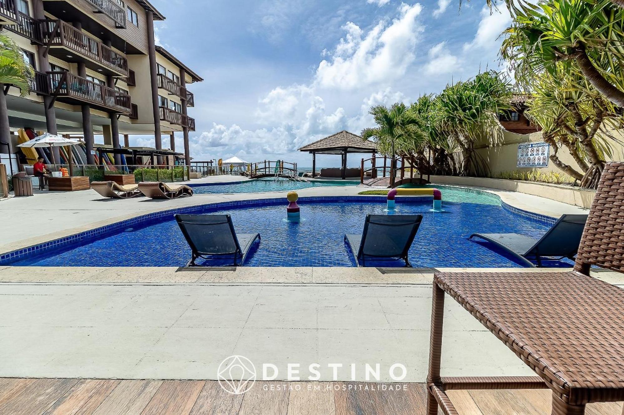 Cobertura Em Barra Bali, Exclusiva Pe Na Areia, Luxo E Vista Deslumbrante - Destino Bsm 402 Apartment Barra de São Miguel Exterior foto
